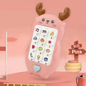 Baby Phone Toy with Music & Teether – Educational Infant Toy