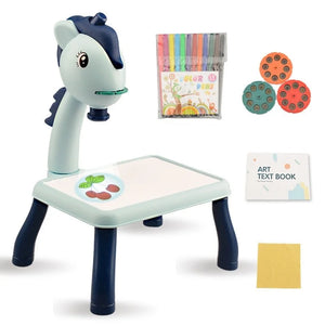 Kids LED Drawing Projector Toy, Educational Painting Board for Girls and Boys