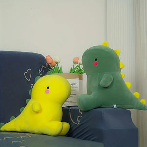 Colorful Dinosaur Plush Toy – Cute Soft Squishy Dino Doll