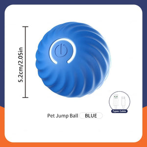 SEO Title: Interactive Smart Pet Ball Toy – USB Rechargeable Moving Ball for Dogs & Cats