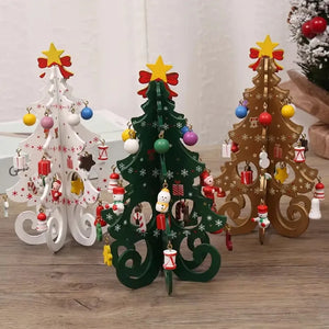 Wooden Christmas Tree Ornament – Home & Party Decor