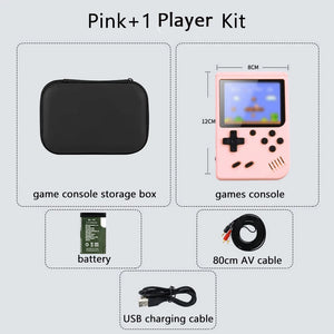 500+ Retro Handheld Game Console – 5-Inch Screen & TV Connectivity
