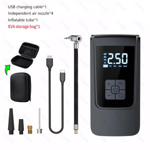 Portable Wireless Tire Inflator – Digital Air Compressor