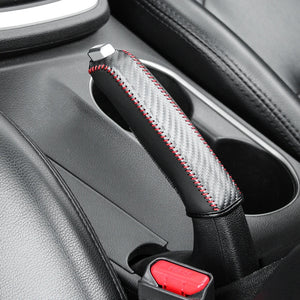Car Leather Handbrake Cover – Protective Interior Sleeve
