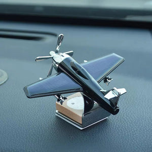 Solar Airplane Car Decor – Center Console Air Freshener