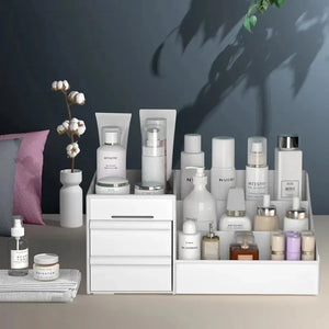 Large Capacity Cosmetic Organizer – Makeup & Jewelry Storage Box
