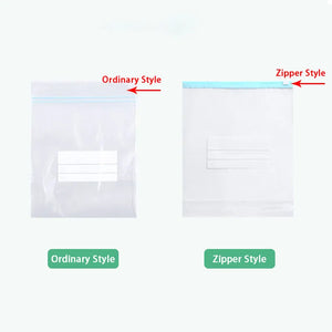 Reusable Ziplock Freezer Bags – Fruit & Vegetable Storage Pouches