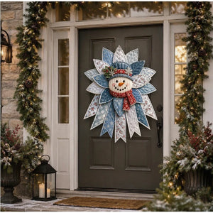 DIY Christmas Wreath Sewing Kit – Gingerbread Holiday Decor