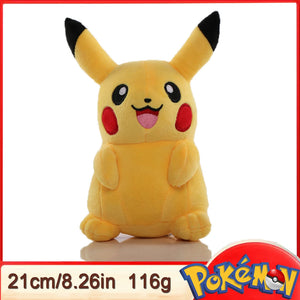 Pokémon Plush Toys 15–25cm – Pikachu, Eevee, Gengar & More