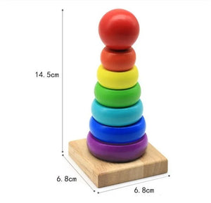 Montessori Wooden Geometry Puzzle Toy for Kids