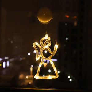 Christmas LED Hanging Lights & Window Decorations