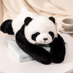 Kawaii Forest Animal Plush Toy – Soft Raccoon, Dinosaur & Panda Pillow