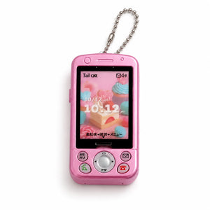 Recording Playback Capsule Toy Phone Keychain with Custom Photo