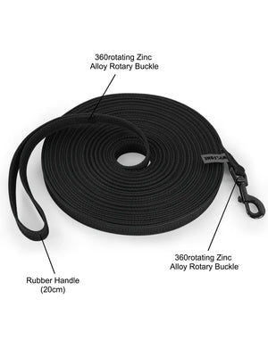 Long Dog Training Leash – 1.5M to 15M for All Dog Sizes