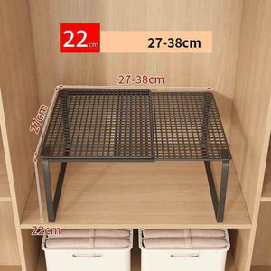 Expandable Closet Shelf – Adjustable Wardrobe Storage Rack