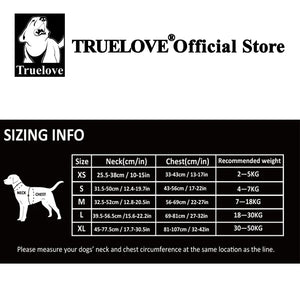 Truelove Reflective No-Pull Dog Harness – Adjustable & Comfortable