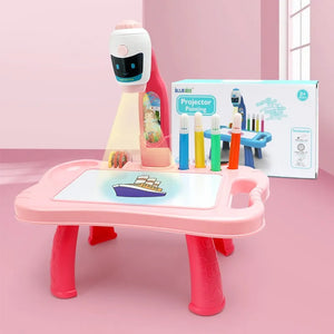 Kids LED Drawing Projector Toy, Educational Painting Board for Girls and Boys