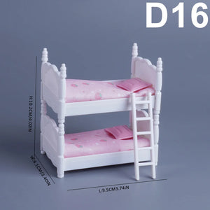 1:12 Miniature Dollhouse Furniture Set – Kitchen & Dining Accessories for Kids