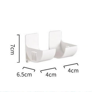 Wall-Mounted Trash Bag Holder & Plastic Bag Organizer for Kitchen