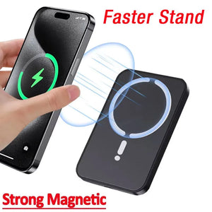 MagSafe Car Phone Holder with Wireless Charger – Magnetic Air Vent Mount
