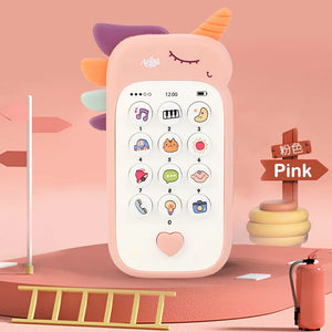 Baby Phone Toy with Music & Teether – Educational Infant Toy