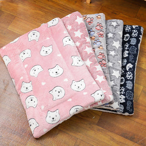 SEO Optimized Short Title: Warm Plush Cat & Dog Bed – Soft Cozy Winter Pet Cushion for Cats & Puppies