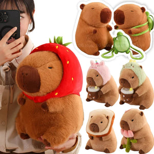 Capybara Plush Toy – Cute Cosplay Stuffed Animal & Kawaii Gift