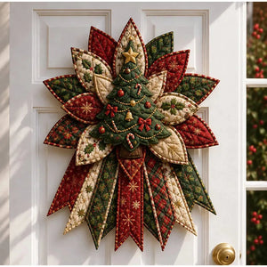 DIY Christmas Wreath Sewing Kit – Gingerbread Holiday Decor