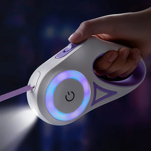 SEO Title: LED Retractable Dog Leash – 3m/5m Light-Up Leash for Dogs & Cats