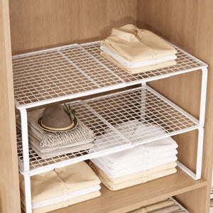 Expandable Closet Shelf – Adjustable Wardrobe Divider Organizer