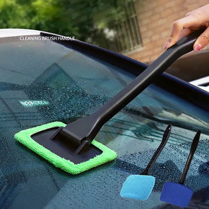 Car Window Defogger Brush – Long Handle Glass Cleaner