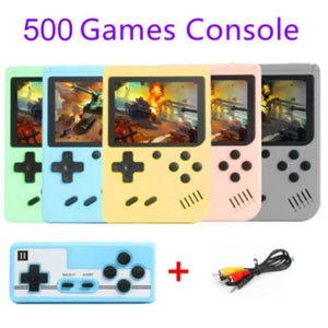 500+ Classic Games Handheld Console – Portable Gaming Device with TV Output