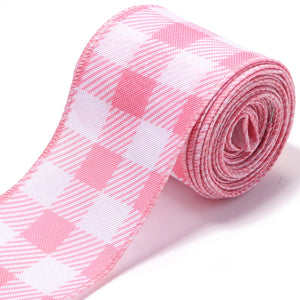 Pink Christmas Ribbon for DIY Crafts & Gifts