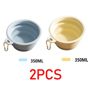 SEO Title: 350ml Collapsible Pet Bowl – Portable Dog & Cat Water Bowl