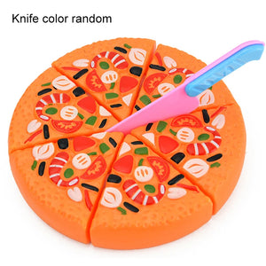 Kids Pretend Play Kitchen Toy Set | Cutting Food Toys for Children