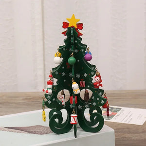 Wooden Christmas Tree Ornament – Home & Party Decor