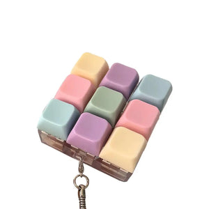 Mini Keyboard Fidget Toy – Anti-Stress Keychain for Adults & Kids