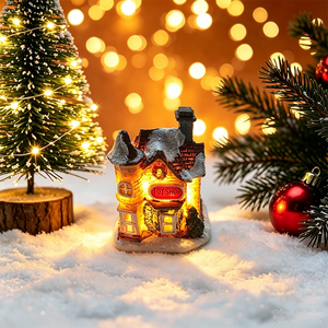 Christmas House Night Light Decoration & Kids Gift