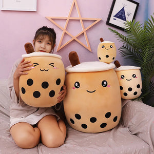 72cm Boba Milk Tea Plush Pillow – Soft Stuffed Toy & Gift