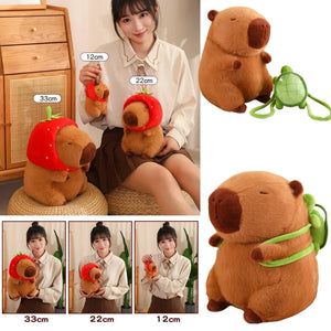Capybara Plush Toy – Cute Cosplay Stuffed Animal & Kawaii Gift