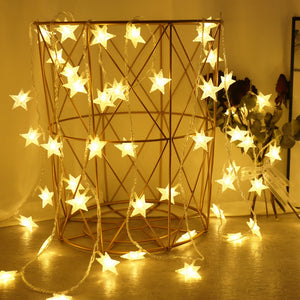 LED Star Fairy Lights for Home & Garden