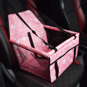 Waterproof Pet Travel Bag & Car Seat Mat – Foldable Mesh Organizer