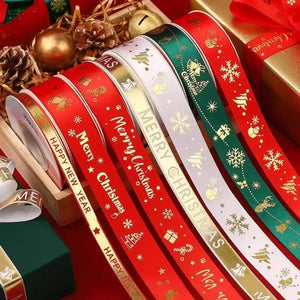 20M Christmas Ribbon for DIY Crafts & Gifts