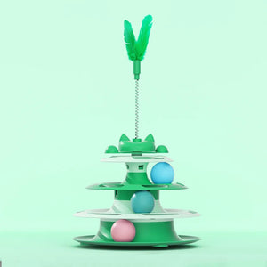 Interactive Cat Turntable Toy | Fun & Boredom Relief Toy for Cats