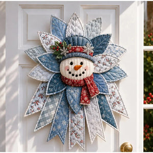 DIY Christmas Wreath Sewing Kit – Gingerbread Holiday Decor