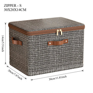 Collapsible Closet Organizer – Clothes & Blanket Storage Box