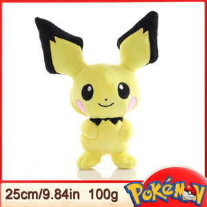 Pokémon Plush Toys 15–25cm – Pikachu, Eevee, Gengar & More