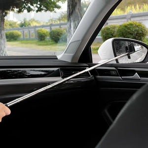 Car Rearview Mirror & Window Cleaning Tool – Telescopic Wiper