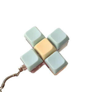 Mini Keyboard Fidget Toy – Anti-Stress Keychain for Adults & Kids