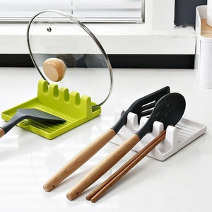 Kitchen Spoon Holder – Non-Slip Utensil Rack & Spatula Organizer